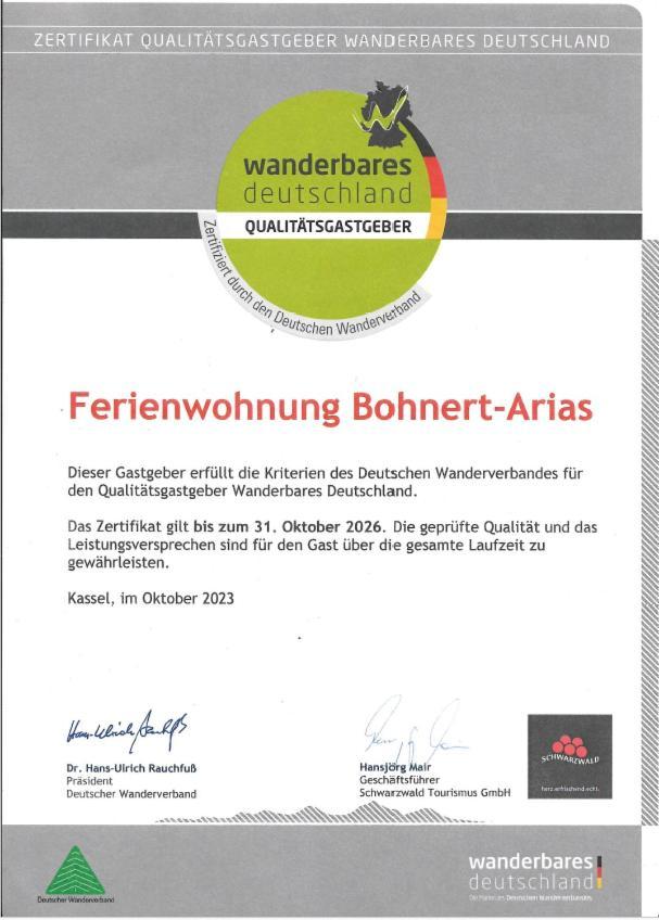 Ferienwohnung Bohnert-Arias Bad Peterstal-Griesbach Esterno foto